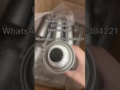 0.23mm 넥인 카세트 가스 틴캔 야외 부탄 가스 캔 65*165mm