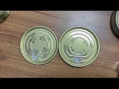 토마토 소스 캔용 401# 이지 오픈 엔드 EOE 뚜껑 금속 캔 캡